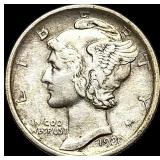 1920-S Mercury Dime CLOSE UNC