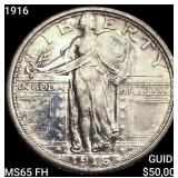 1916 Standing Liberty Quarter GEM BU FH