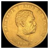 1883 Hawaii 1/4 Dollar HIGH GRADE