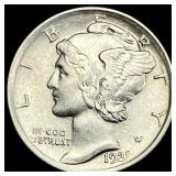 1921 Silver Mercury Dime UNCIRCULATED