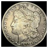 1891-CC Silver Morgan Dollar NICELY  CIRCULATED