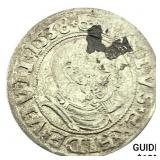 1529-1558 Prussia Silver Groschen Albert I CLOSELY