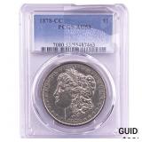 1878-CC Morgan Silver Dollar PCGS AU53