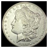 1890-CC Silver Morgan Dollar NEARLY  UNCIRCULATED