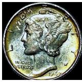 1940 Silver Mercury Dime CHOICE BU