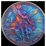 1985 Mexico Silver 1 Onza Libertad UNCIRCULATED