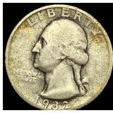 1932-S Silver Washington Quarter LIGHTLY  CIRCULA