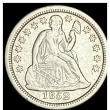1852-O Silver Seated Liberty Dime  UNCIRCULATED