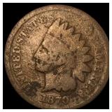 1870 Indian Head Cent NICELY CIRCULATED