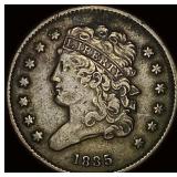 1835 Classic Head Half Cent NEARLY UNCIRCULATED