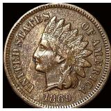 1869 Indian Head Cent NICELY CIRCULATED