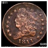 1811 Classic Head Half Cent HIGH GRADE