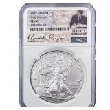 2019 Silver Eagle NGC MS69