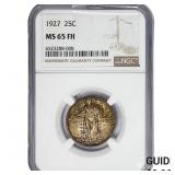 1927 Standing Liberty Quarter NGC MS65 FH