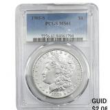 1901-S Morgan Silver Dollar PCGS MS61