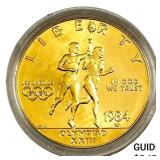 1984 U.S. Olympic Gold $10 Eagle .04837 oz