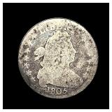 1805 Draped Bust Dime NICELY CIRCULATED