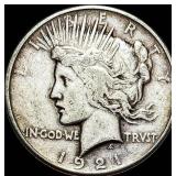 1921 Silver Peace Dollar CLOSELY UNCIRCULATED