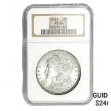 1887 Morgan Silver Dollar NGC MS64