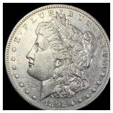 1892-S Silver Morgan Dollar NEARLY  UNCIRCULATED