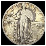 1927-D Standing Liberty Quarter LIGHTLY  CIRCULAT