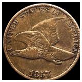 1857 Flying Eagle Cent LIGHTLY CIRCULATED