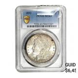 1893 Morgan Silver Dollar PCGS MS63