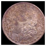 1892-O Silver Morgan Dollar ABOUT UNCIRCULATED