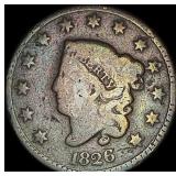 1826 Coronet Head Large Cent NICELY  CIRCULATED