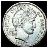 1915-S Silver Barber Dime UNCIRCULATED