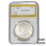 1889 Morgan Silver Dollar PGA MS67