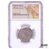 Roman Gallienus,AD 253-268 BI Double-Denarius NGC