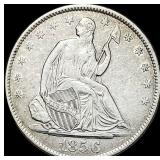 1856-O Seated Liberty Half Dollar CLOSELY  UNCIRC