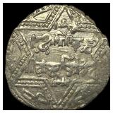 Islamic Artuqid 1100-1350 Silver Dirham NEARLY UN