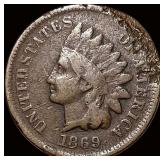1869 Indian Head Cent NICELY CIRCULATED