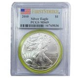 2010 Silver Eagle PCGS MS69