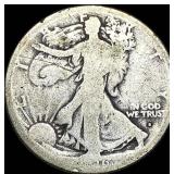 1916-S Walking Liberty Half Dollar NICELY CIRCULA