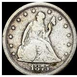 1875-S Silver Twenty Cents NICELY CIRCULATED