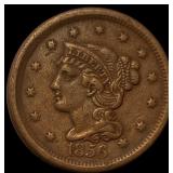 1856 Braided Hair Large Cent CLOSELY UNCIRCULATED