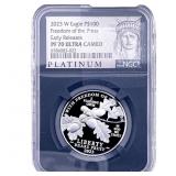 2023-W 1oz Platinum $100 NGC PR70 Ultra Cameo