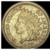 1863 Copper-Nickel Indian Head Cent CHOICE AU