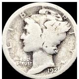 1921 Mercury Dime NICELY CIRCULATED