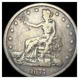 1877-S Silver Trade Dollar LIGHTLY CIRCULATED