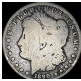 1890-CC Morgan Silver Dollar NICELY CIRCULATED
