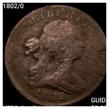 1802/0 Draped Bust Half Cent LIGHTLY CIRCULATED