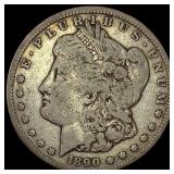 1890-CC Tailbar Silver Morgan Dollar NICELY  CIRC