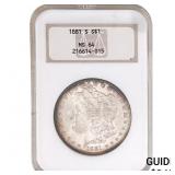 Morgan Silver Dollar NGC MS64