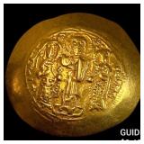 1250-1350 Byzantine Gold Hyperpyran CHOICE AU