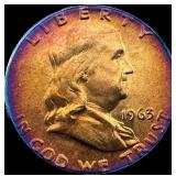 1963 Franklin Half Dollar UNCIRCULATED