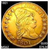 1801 $10 Gold Eagle UNCIRCULATED